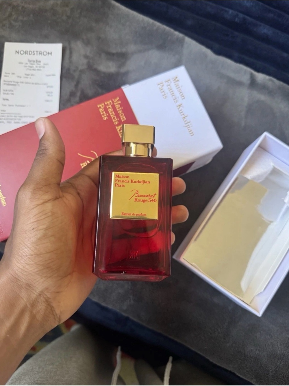 Maison Francis Kurkdjian Baccarat Rouge 540 Extrait - Deep Red with Gold Accents